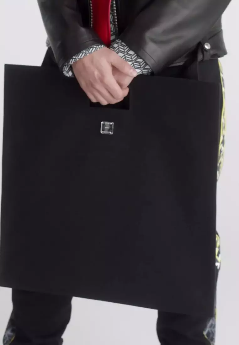 Buy MCM P+M (PHENOMENON x MCM) Big Square Tote in Cotton