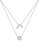 ELLI GERMANY silver Necklace Layer Geo Topaz Gemstone Sterling 118B0ACBBEF51DGS_2
