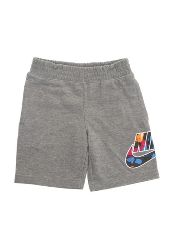 Nike grey Nike Boy's Sportswear Thrill Zip Pocket Shorts ( 4 - 7 Years) - Carbon Heather 2365DKA78FD591GS_1