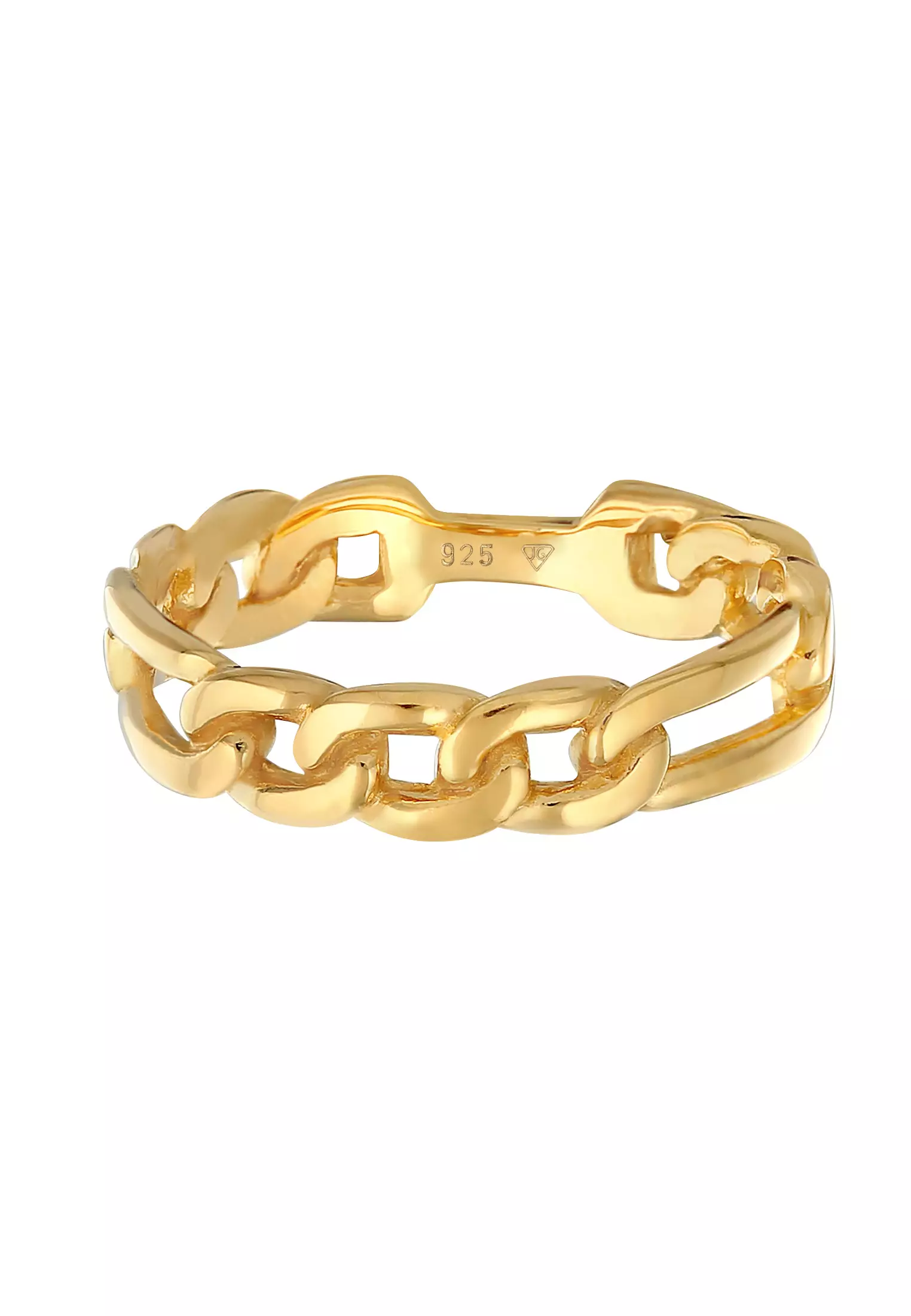 Chain link hot sale gold ring