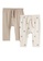 H&M multi and beige 2-Pack Jersey Trousers 29C7CKA92B89FFGS_1