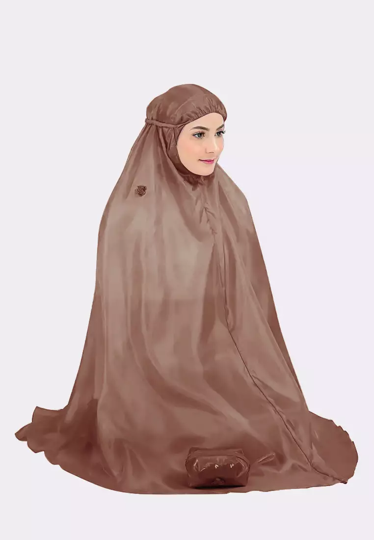 Cotton Bee - Mukena Traveling Syamma Sulam Pouch Mika Prayer Set