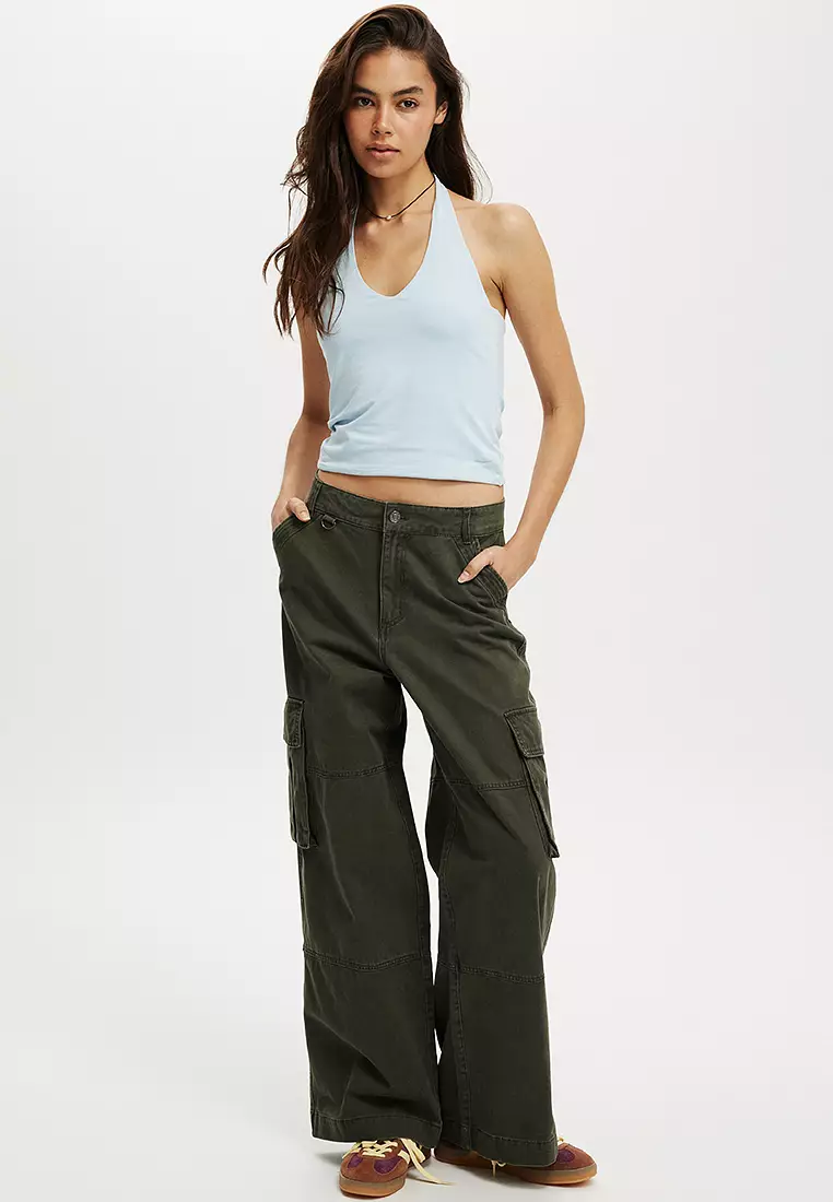 All Day V Neck Halter Top