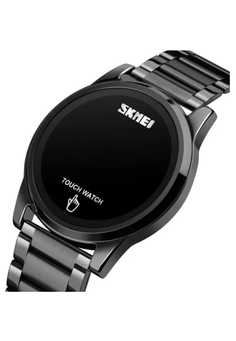 Jam Tangan Digital Pria Waterproof Many Function Strap Tali Material Stainless Steel BY59 ORIGINAL