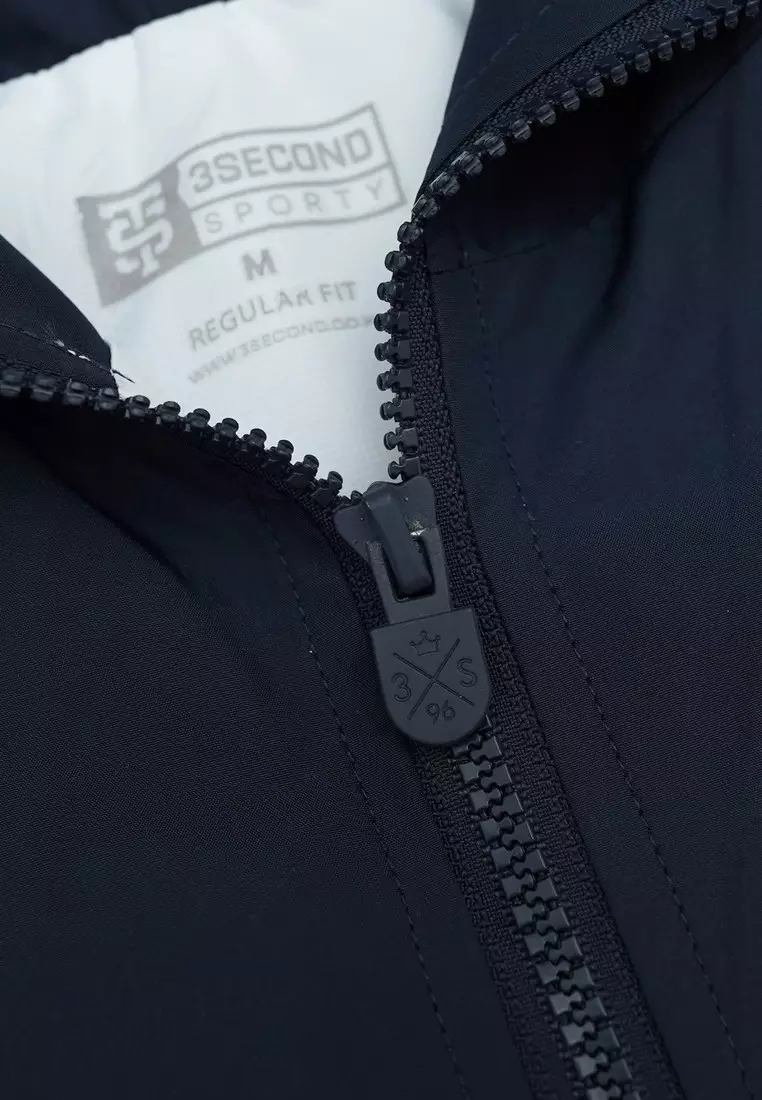 3Second Men's Tracksuit Jacket Regular Fit Sporty Taslan OL-C140225