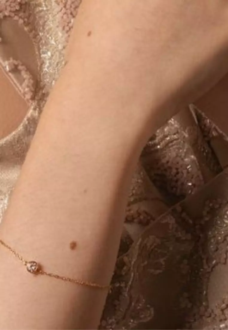   Vermeil Solo Bezel Bracelet 