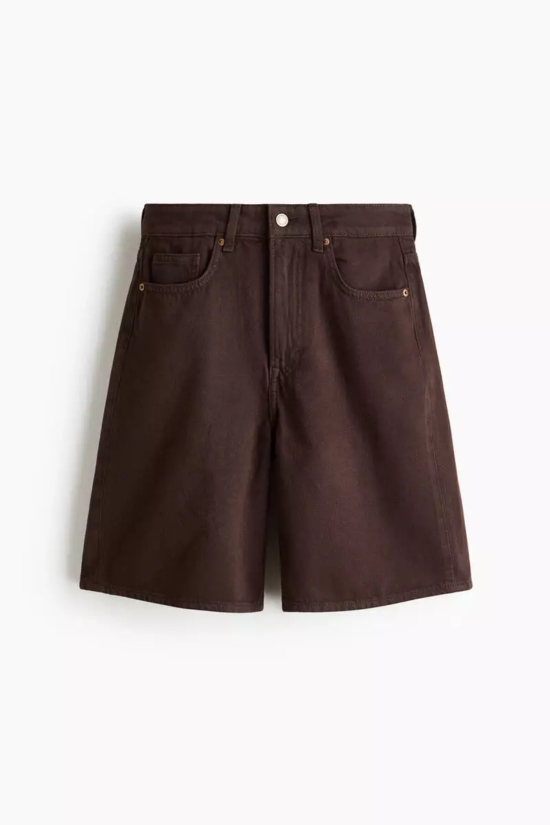 Denim Bermuda shorts
