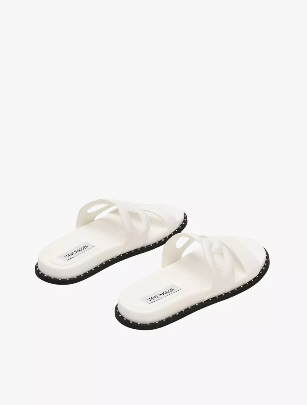 Steve Madden SANDLOT Women's Flat Sandals - White