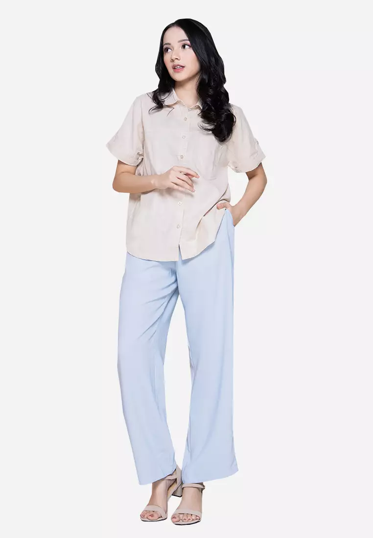 Urban Exchange Alisha Cream Shirt