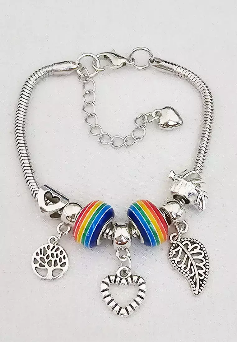 Jual San Marco Accessories Wanita Bubbly Stipes Tree Of Life Pomora