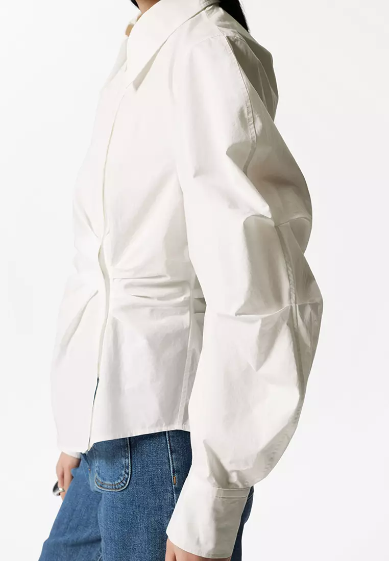 Asymmetrical Cotton Shirt