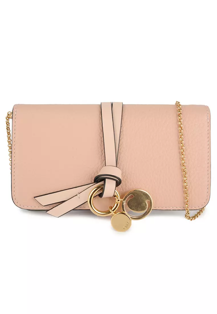 Chloe Alphabet I Phone 6/6S/7/8 Phone Case in Blush Nude