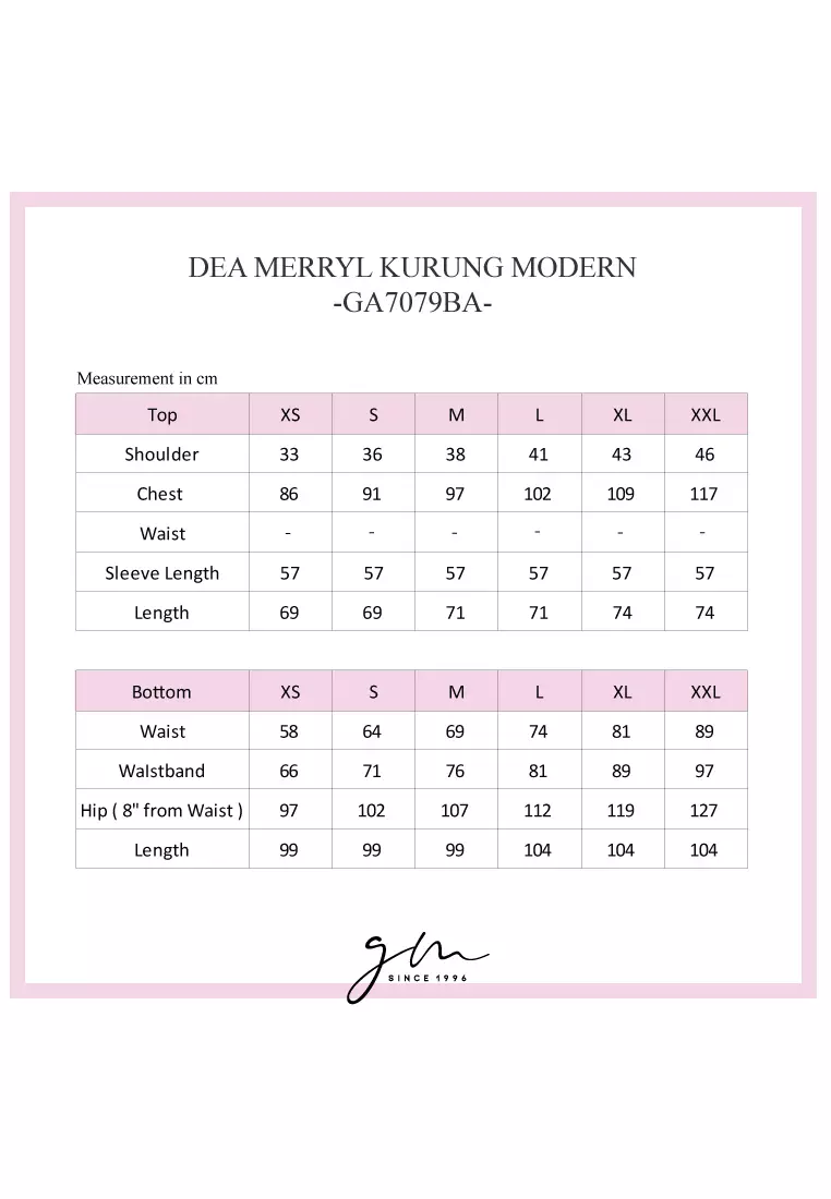 Gene Martino - Dea Merryl Kurung Modern 7079