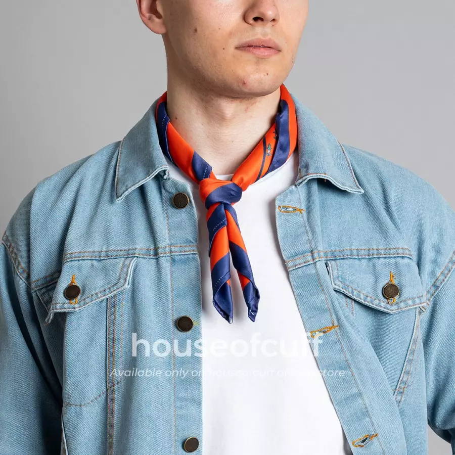 Houseofcuff Scarf Syal Bandana Leher Pria Formal X24