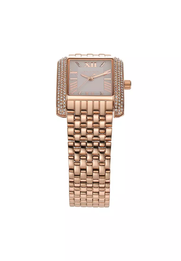 Buy MICHAEL KORS Emery Rose Gold Stainless Steel Watch MK4743 2023