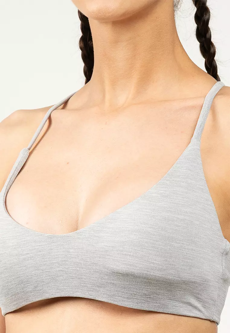 Ultra Soft Minimal Strappy Crop Bra