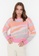 Trendyol pink Colorblock Knit Jumper 4C9BDAAE1D3663GS_5