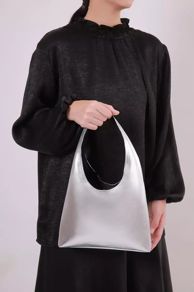 Tekka Hazel Hand Bag Silver