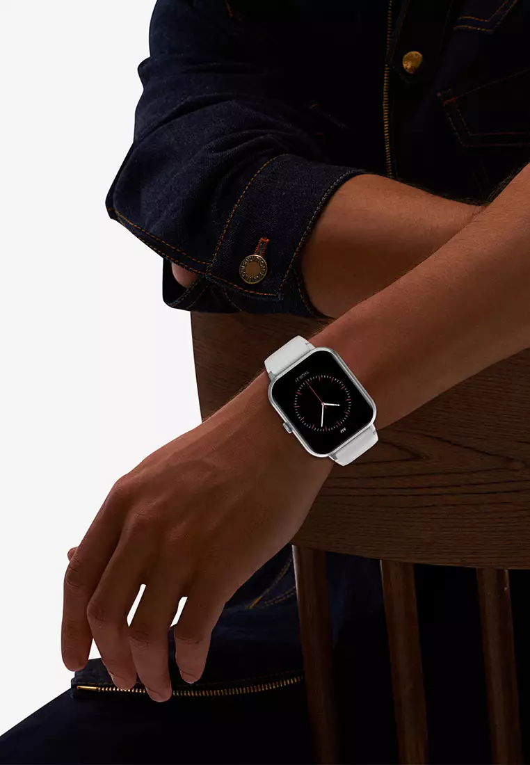 SmartWatch  ZL54C Jam Pintar Full Touch Screen 1.83inci Olahraga BT Call Jam Tangan Wanita/Pria Grey