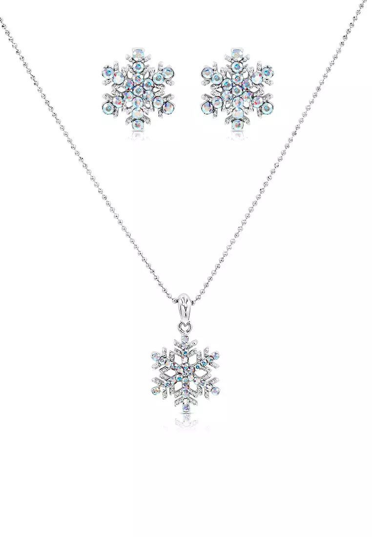 B catcher outlet snowflake necklace