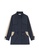 A-IN GIRLS beige and navy Fashion Color Blocking Versatile Trench Coat 4A59FAA1B7E80AGS_4