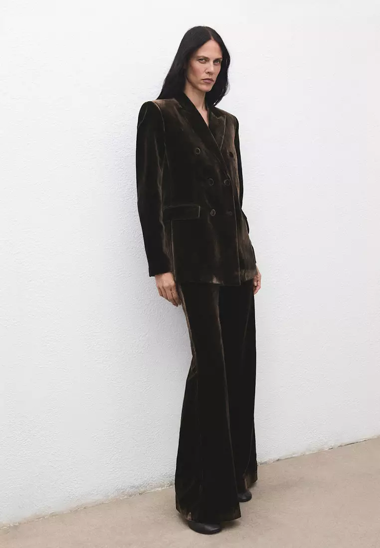 Velvet Suit Trousers