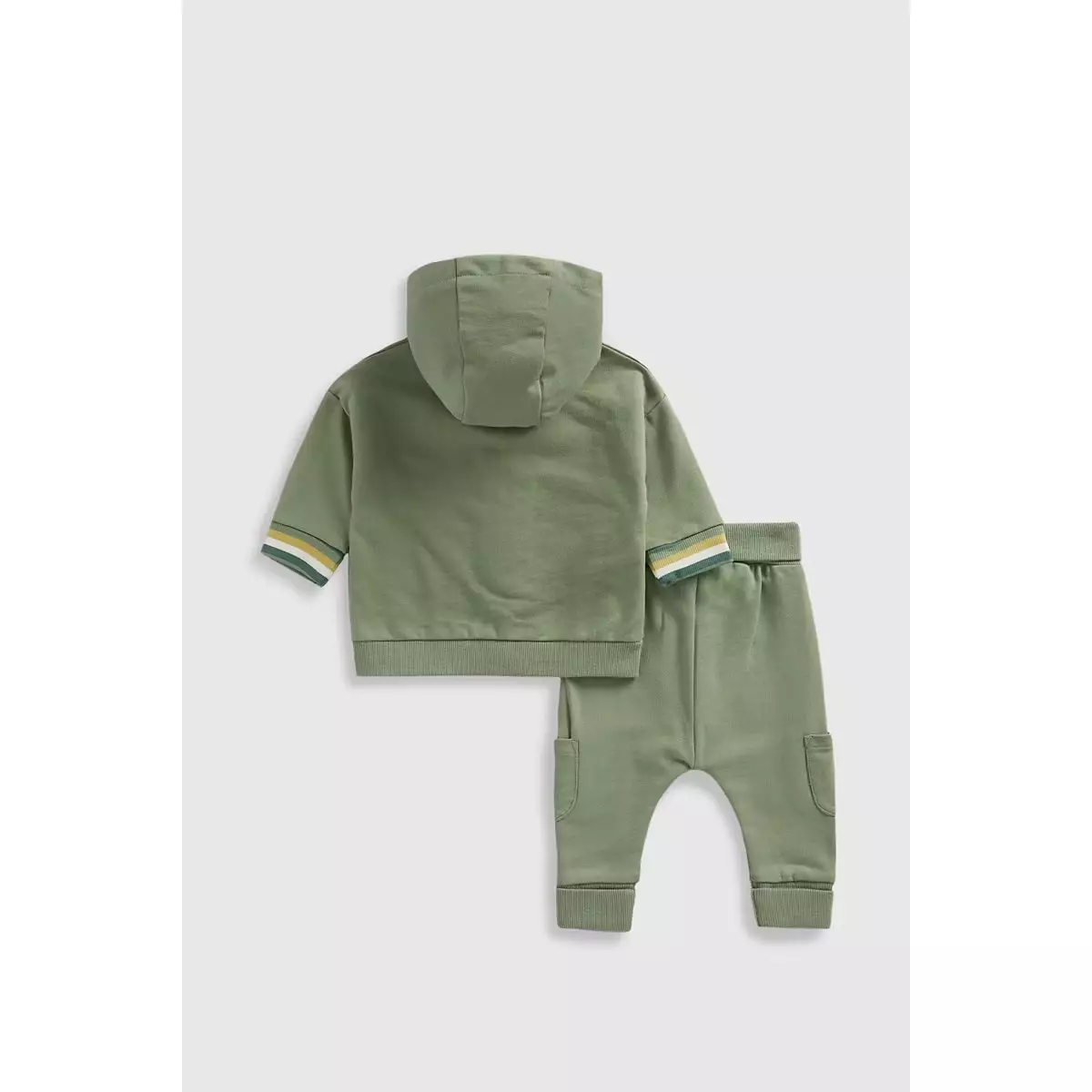 Mothercare Car Jogger and Hoodie Set - Set Baju Anak Bayi Laki-laki (Cokelat)