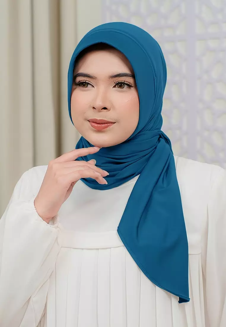 HIJAB INSTAN SOFTPAD AMEENA - TURQUOISE