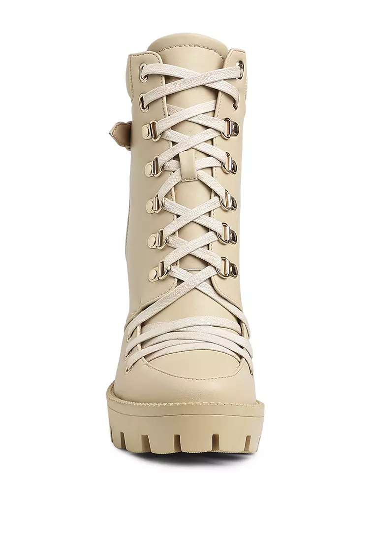 Lace up Combat Boots
