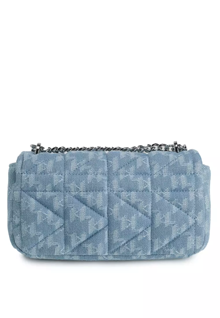 K/Kuilt Denim Crossbody Bag