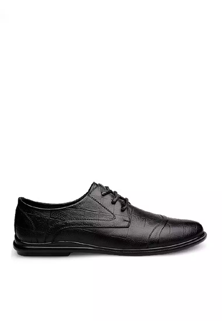 Discount on Twenty Eight Shoes  shoes - SKU: VANSA Top Layer Cowhide Slip-on Business Shoes VSM-F5026