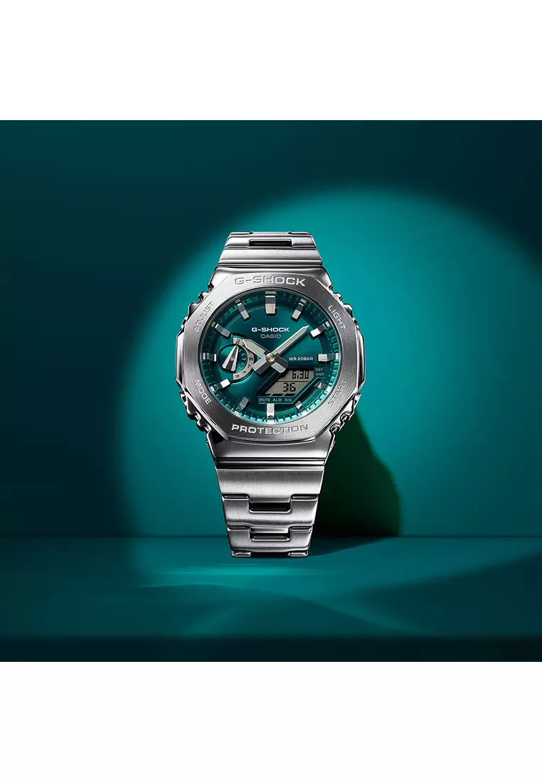 GM-2110D-3A1 Men Analog-Digital Watch Stainless Steel Band