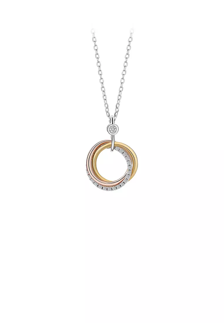 Buy Mooclife 925 Sterling Silver Simple Temperament Geometric