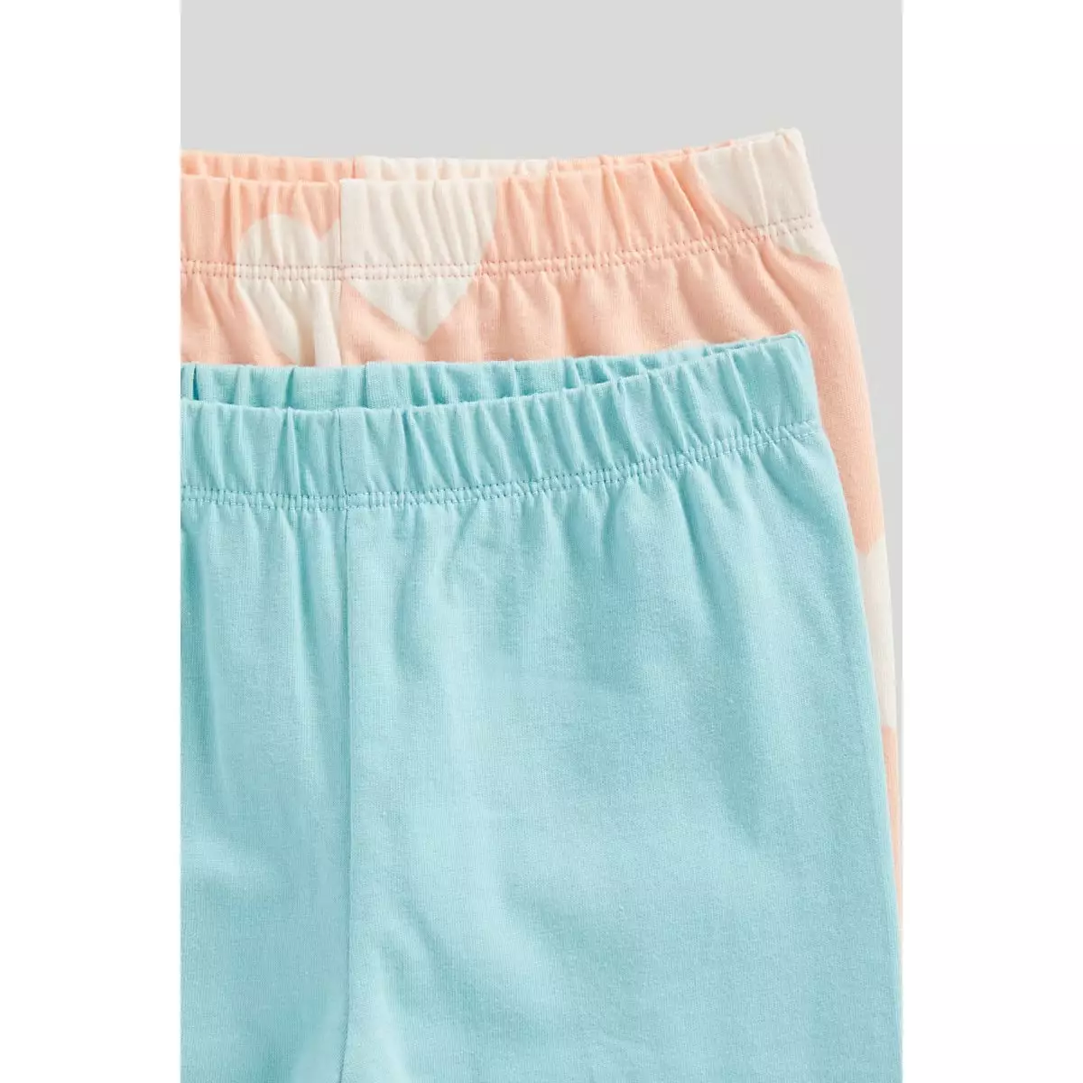 Mothercare Floral Heart Pyjamas - 2 Pack - Piyama Bayi Perempuan (Biru)