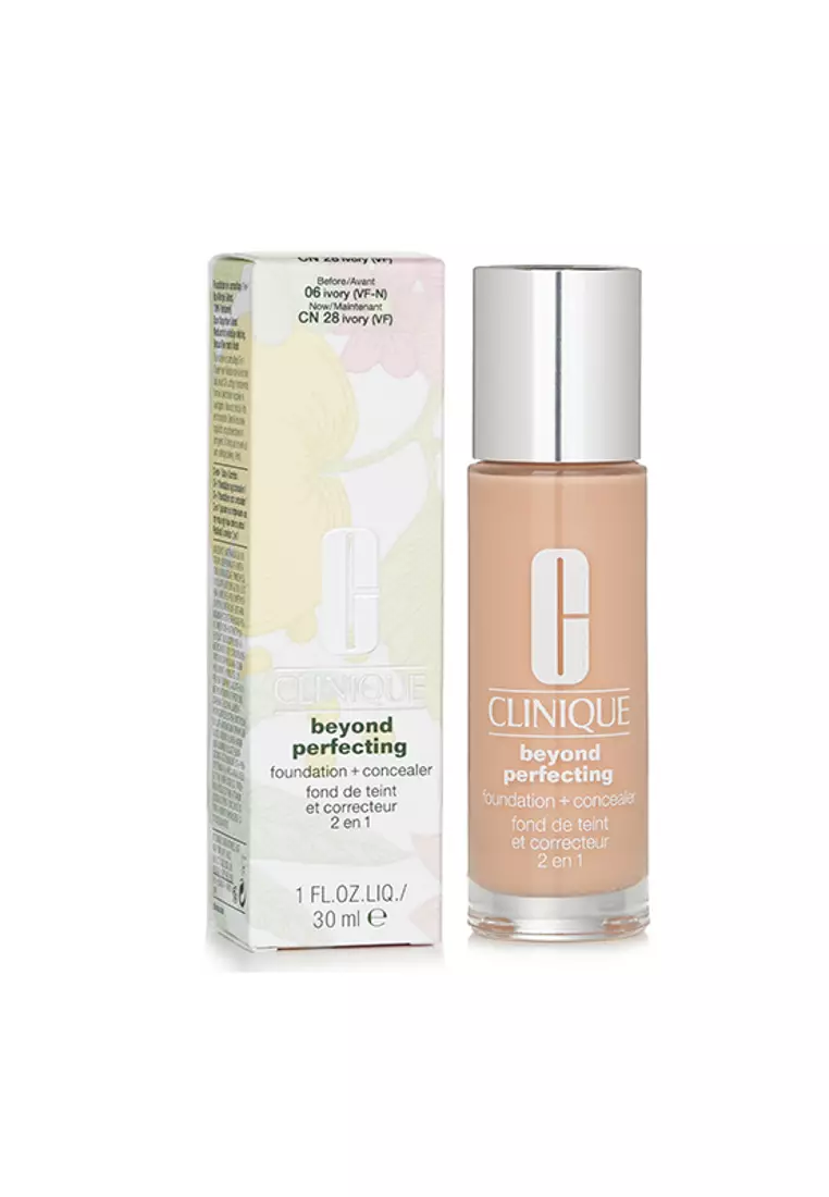CLINIQUE - Beyond Perfecting Foundation & Concealer - # 06 Ivory (VF-N) 30ml/1oz.