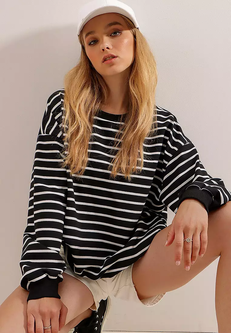 Stripe Sweatshirt