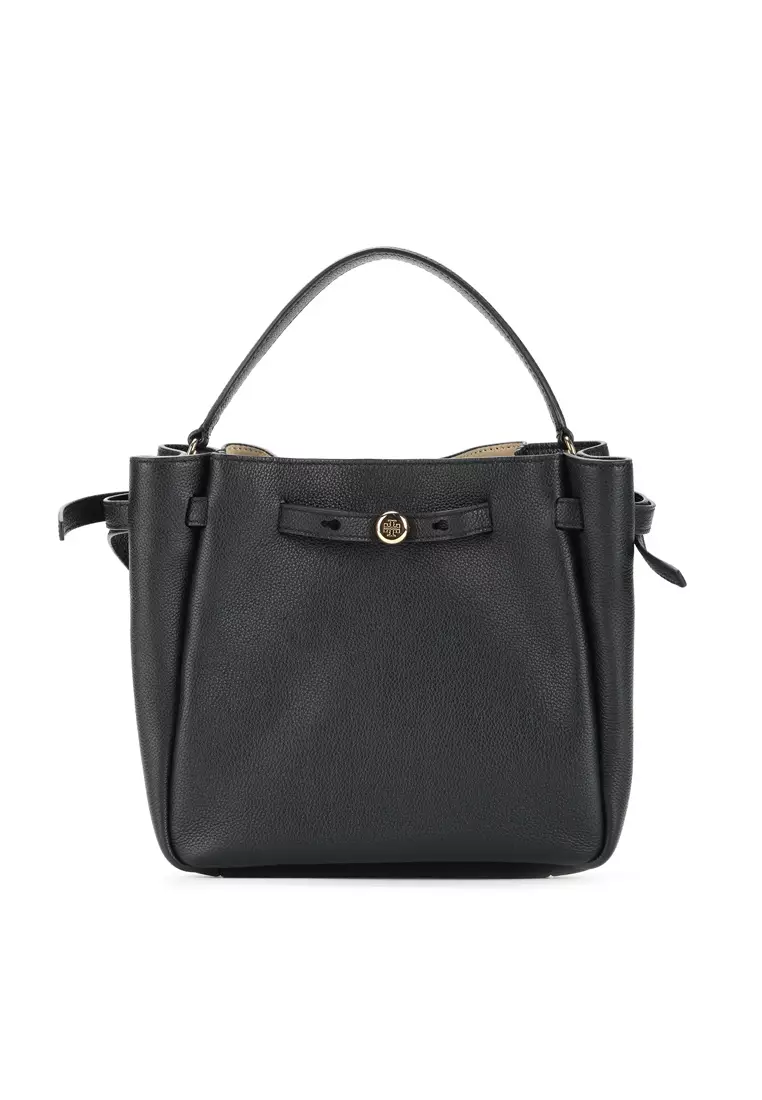★TORY BURCH★ROMY BUCKET BAG★Black 166982-001 Romy Bucket Bag: Women's Designer Crossbody Bags | Tory Burch