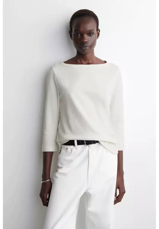 3/4 SLEEVE COTTON TOP