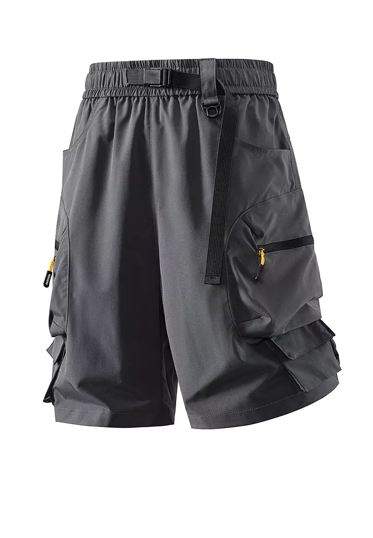 Multi-Pocket Functional Cargo Shorts GJL-B7010