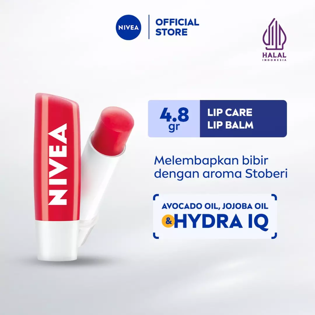 Jual Nivea Nivea Lip Care Fruity Shine Beauty Stick Strawberry 4 8gr