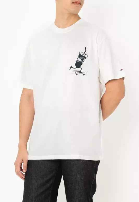 Back Logo Graphic Relaxed T-Shirt - Tommy Jeans