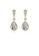 Glamorousky white Fashion and Elegant Plated Gold Water Drop Earrings with Cubic Zirconia 5EAF6ACD582619GS_1