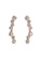 Her Jewellery gold Octa Circle Earrings (Rose Gold) - Made with premium grade crystals from Austria 9124BAC1899601GS_2