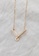 ZITIQUE gold Women's Vintage Diamond Embedded V-shape Necklace - Gold 016E9AC0A71ED1GS_4