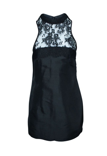 CAMILLA AND MARC black camilla and marc Black Dress with Lace 232C2AACF7E273GS_1