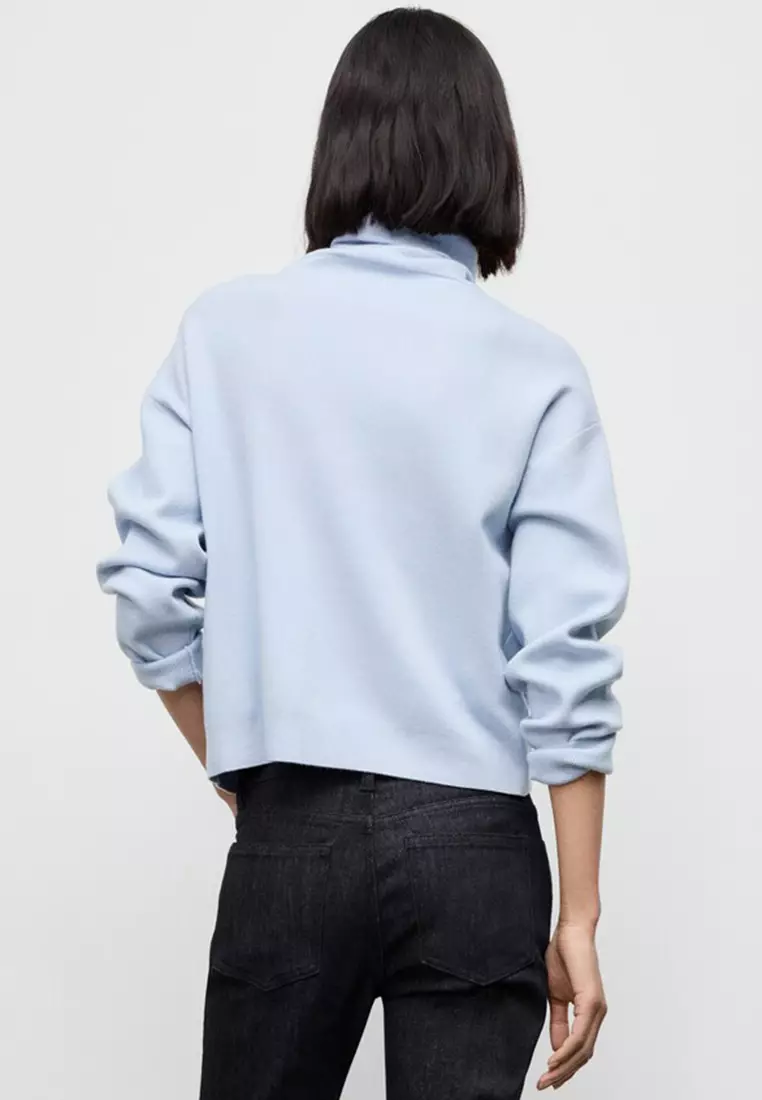 Turtleneck Sweater with Zip