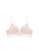 ZITIQUE pink Women's Japanese Style Cute Soft Thin No Steel Ring Lingerie Set (Bra And Underwear) - Pink 21564US29088F0GS_2