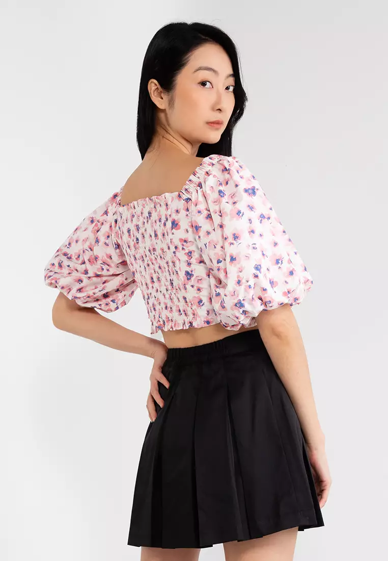 Volume Sleeves Blouse