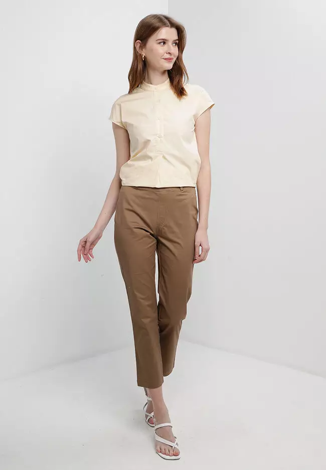 Buy Chicalot Cropped Trousers 2024 Online