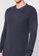 Hollister navy Long Sleeve Sweater Tee 86E5AAABADCDD4GS_3